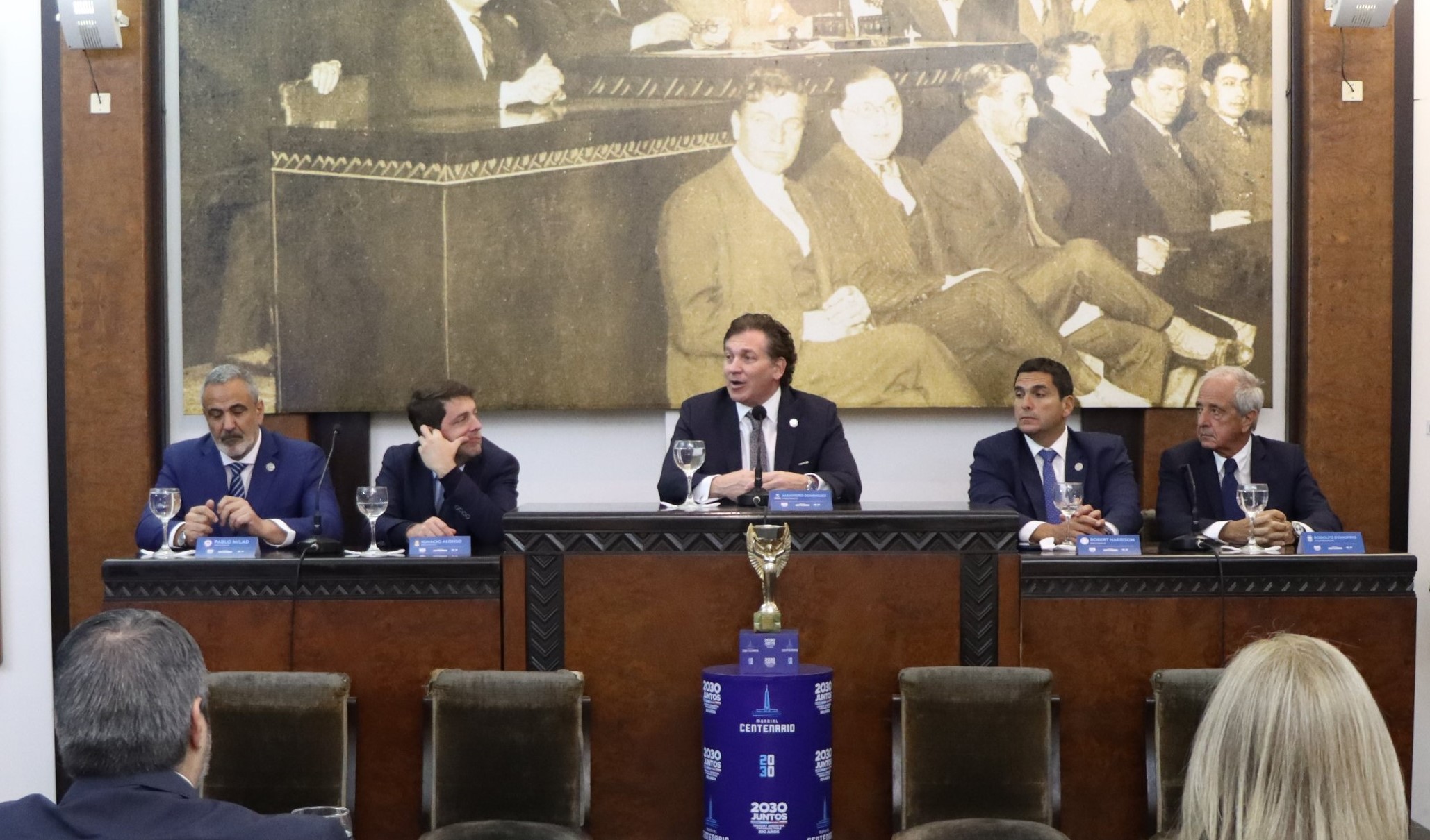 Argentina, Uruguay, Paraguay y Chile relanzaron la candidatura conjunta para organizar el Mundial 2030
