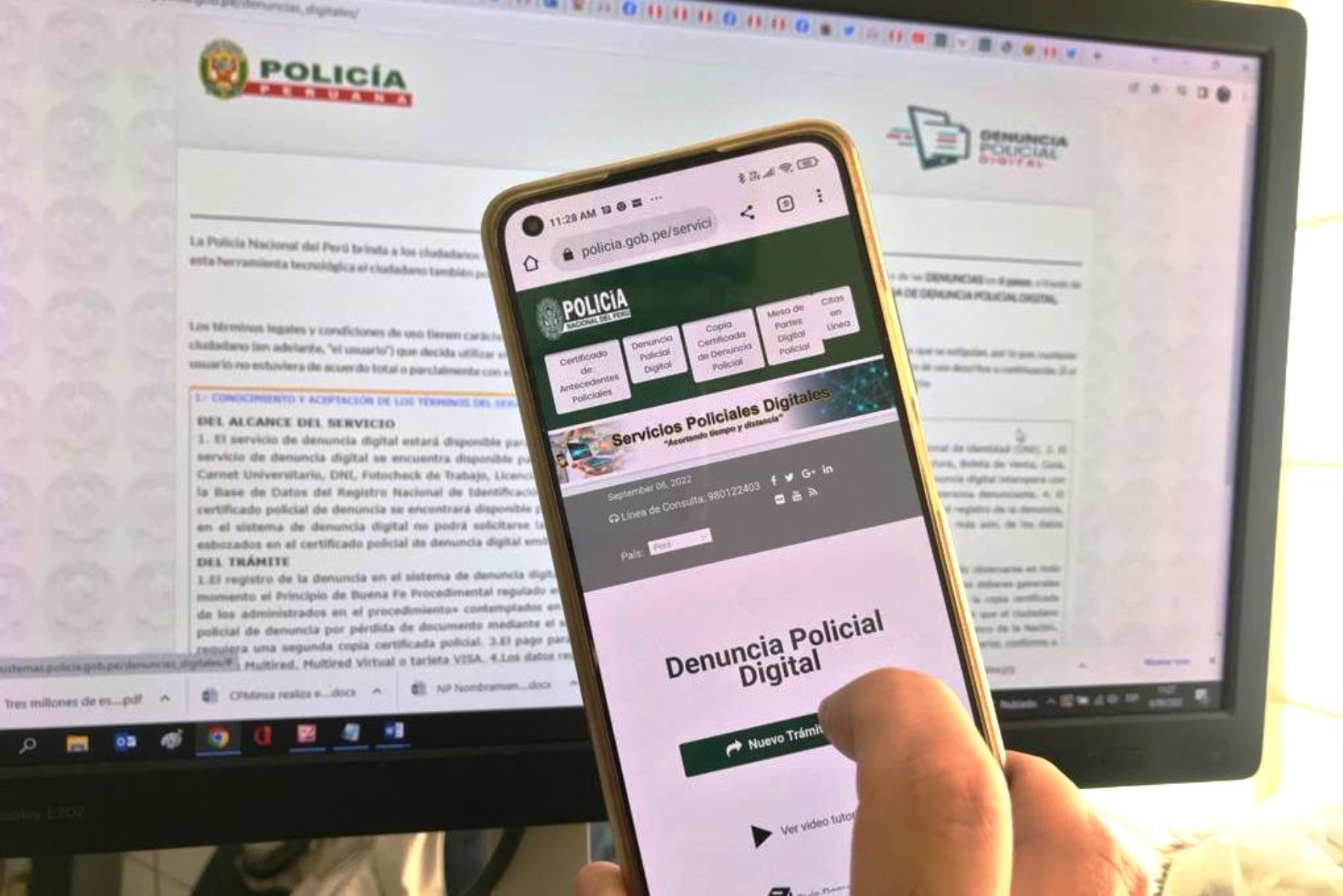 PNP presentó nuevo servicio de Denuncia Policial Digital por robo de celulares