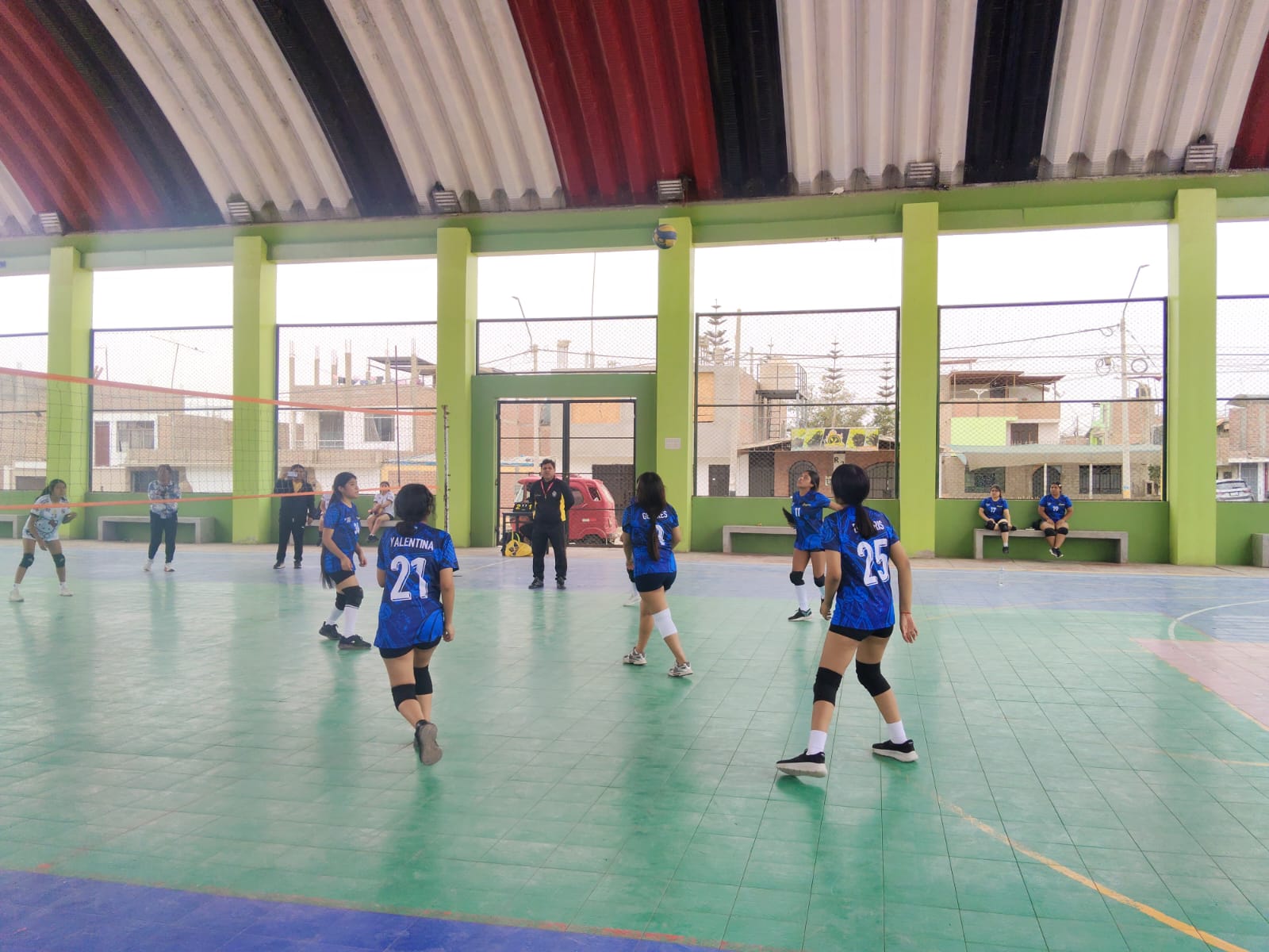 En damas y varones, categorías B y C: Se inició competencia de Vóley en los Juegos Deportivos Escolares en Chincha