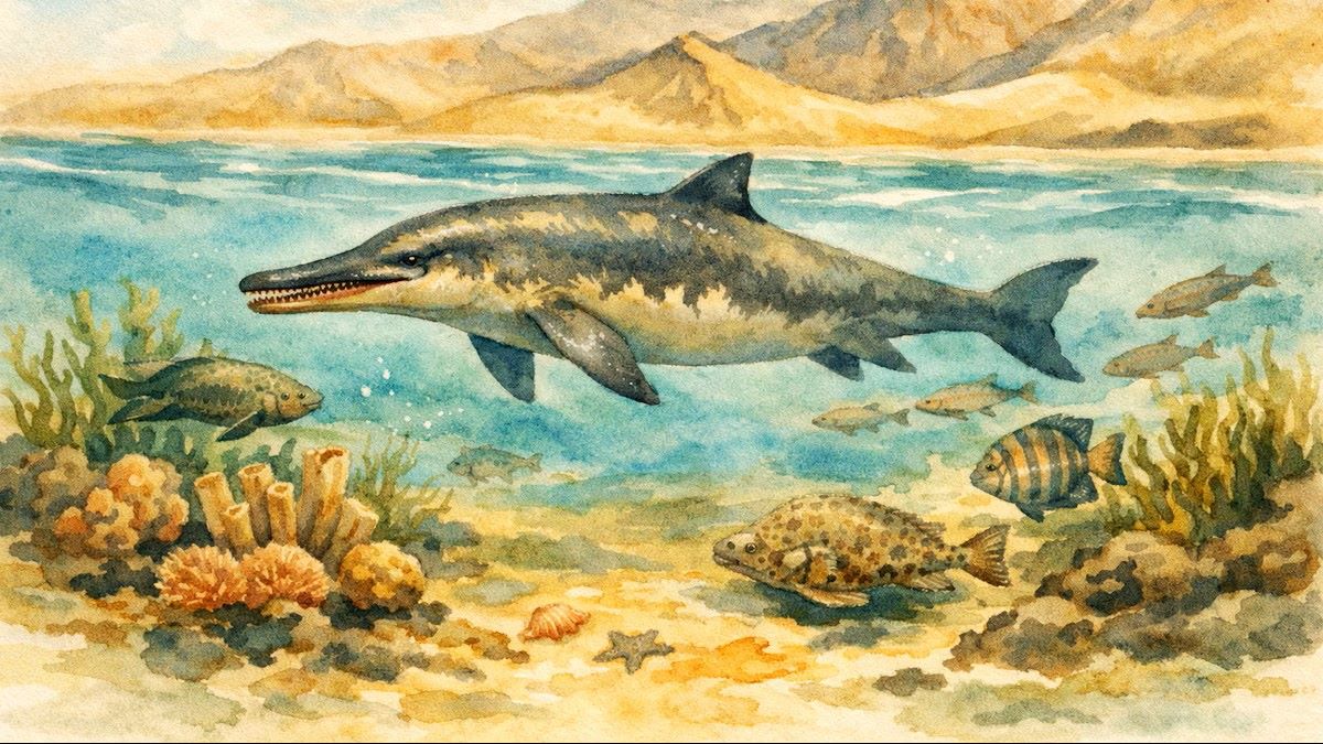 Paleontólogos descubren una nueva especie de delfín fósil en el desierto de Ica