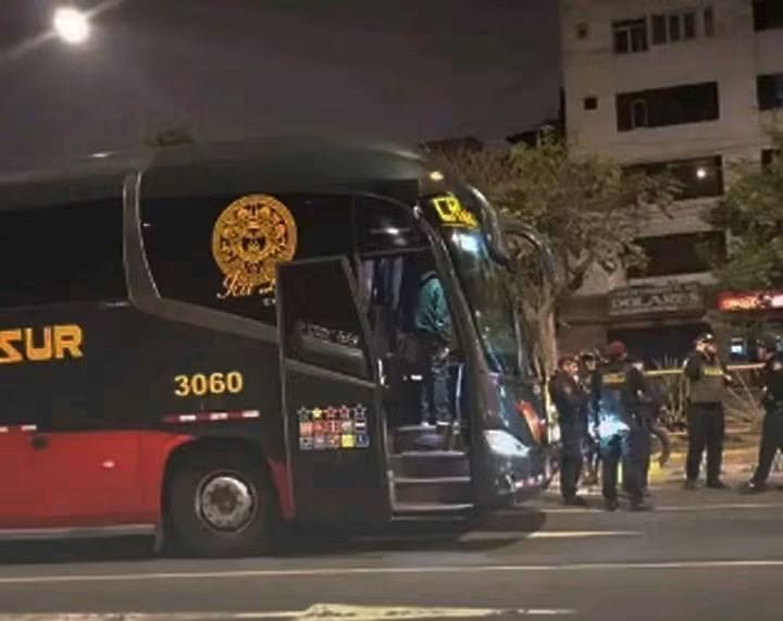 Pasajeros vivieron momentos de terror en la madrugada de ayer: Bus que salía de Lima rumbo a Ica fue atacado a balazos