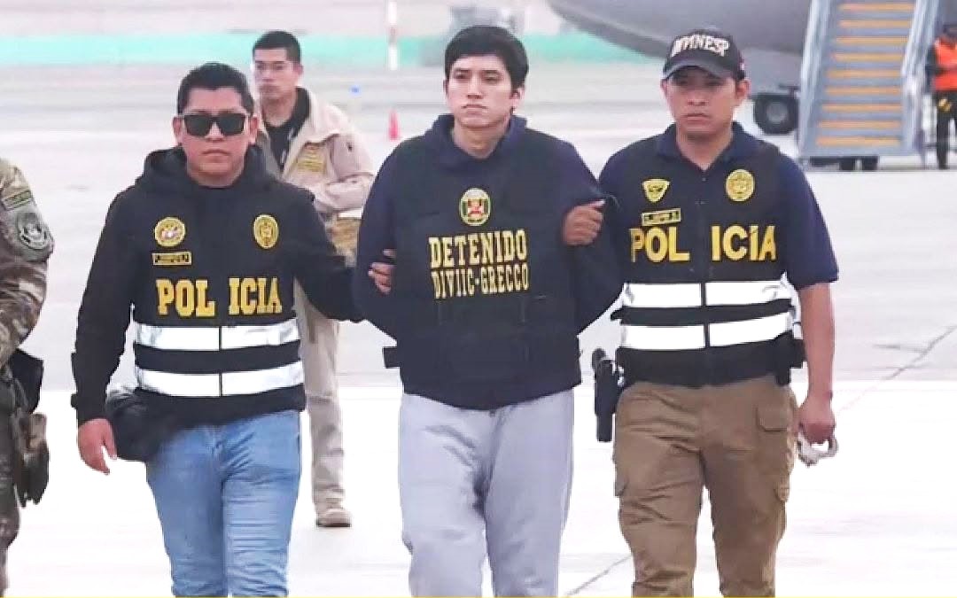 Cabecilla de organización criminal “Los Pulpos” llegó a Lima para responder a la justicia