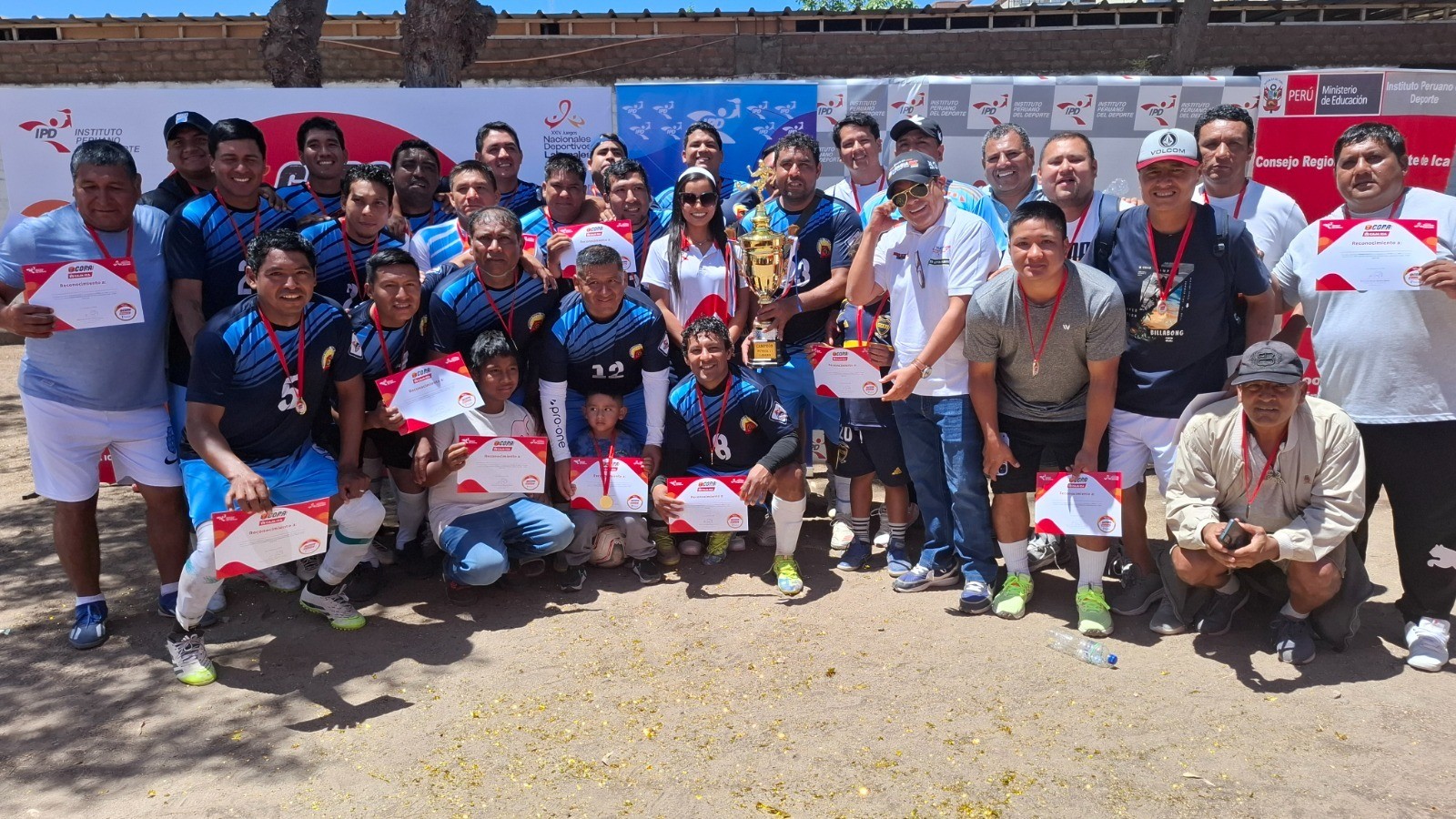 Concluyen los XXIV Juegos Nacionales Deportivos Laborales Copa Caja Ica 2026