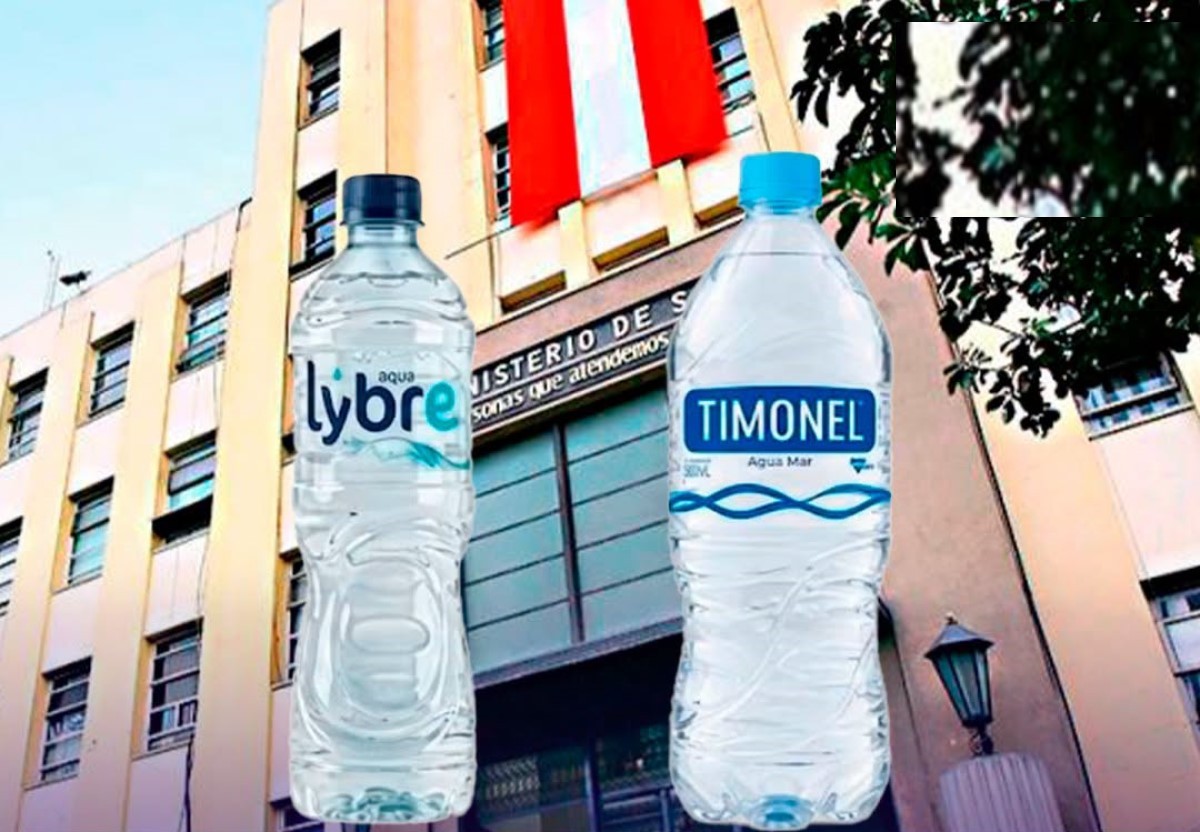 Minsa pide no consumir aguas de mesa “Timonel” y “Lybre” por presentar bacterias