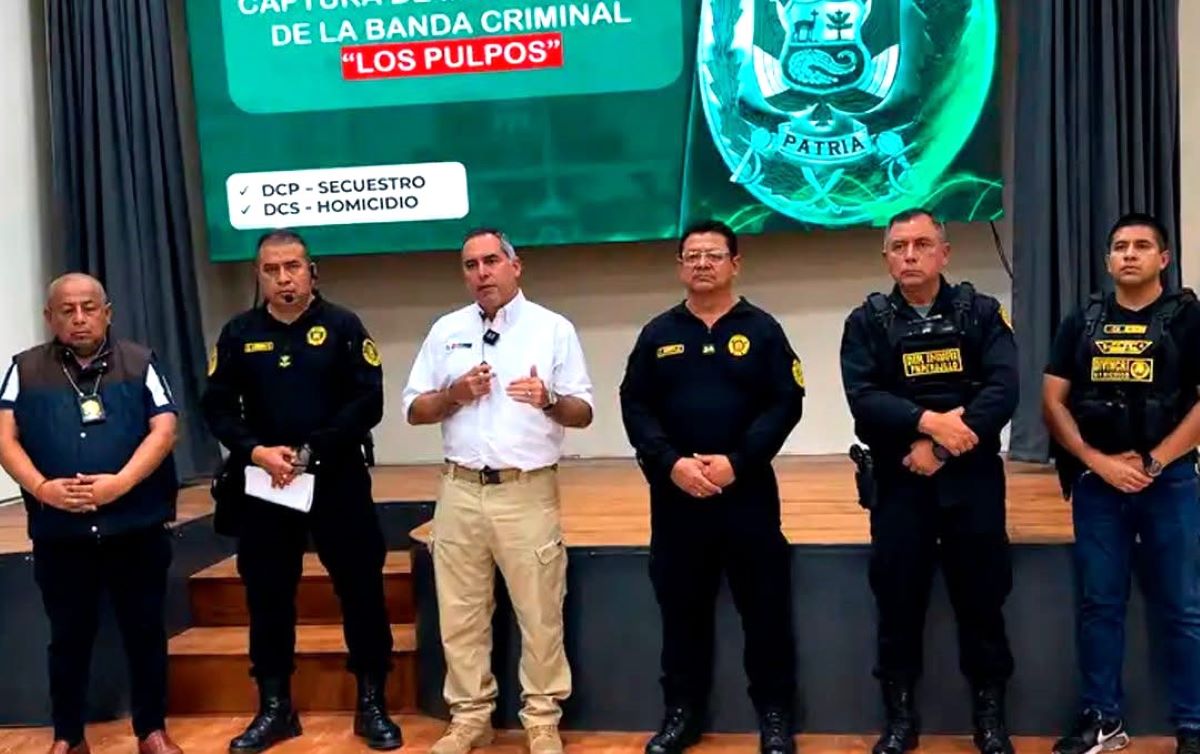 PNP rescata a empresario secuestrado y captura a cinco implicados en crimen de Trujillo
