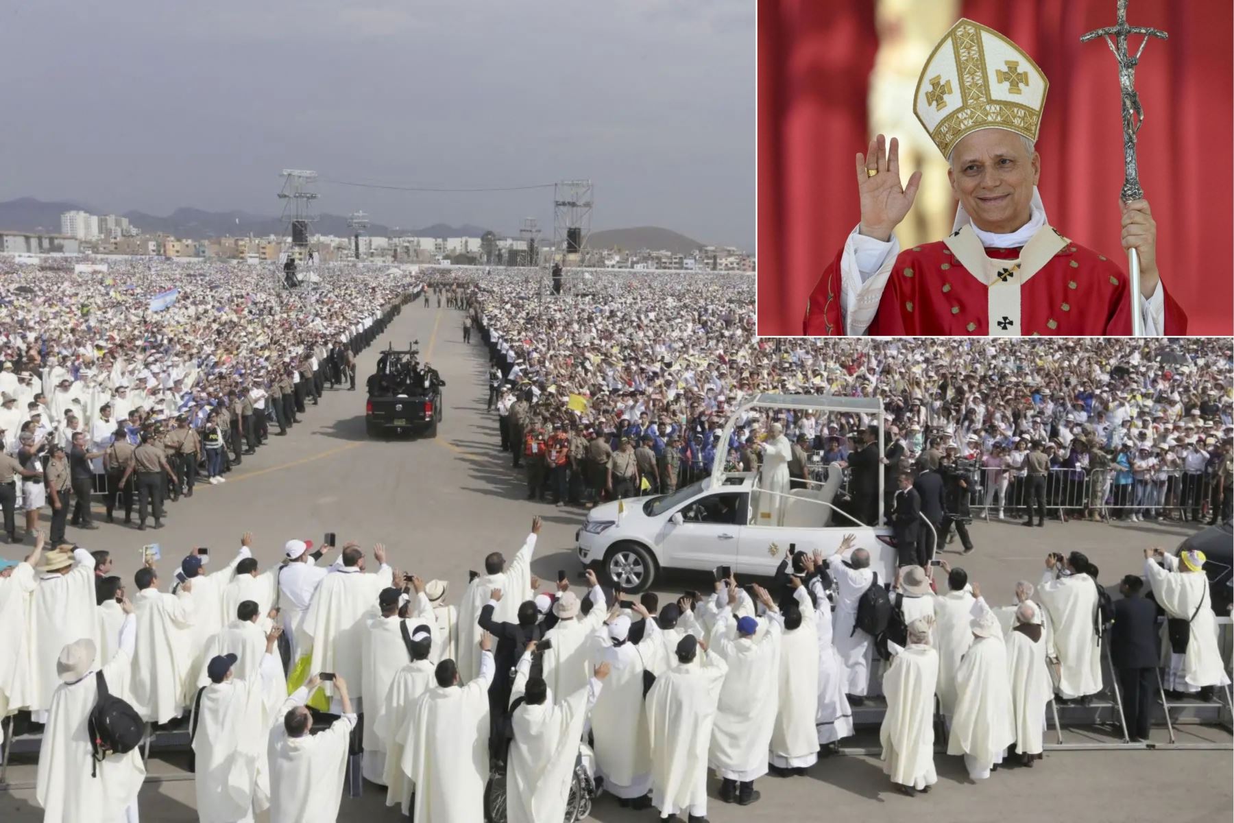 Papa León XIV en Perú: prevén un millón 200,000 asistentes en misa en base Las Palmas
