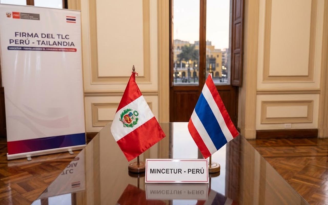 Perú prevé firmar Tratado de Libre Comercio con Tailandia entre octubre y noviembre