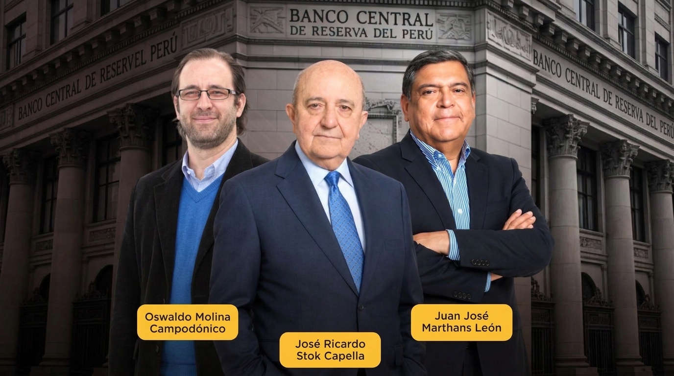 Senado eligió a tres directores del Banco Central de Reserva del Perú