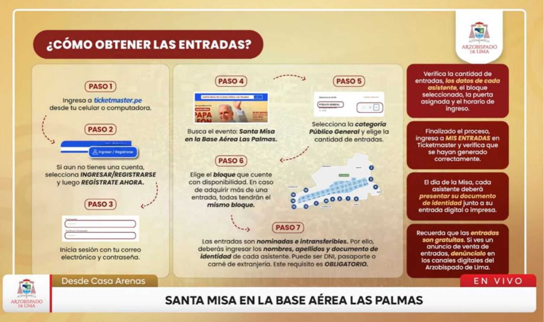 León XIV: entradas para misa en Las Palmas estarán disponibles del 5 al 8 de noviembre